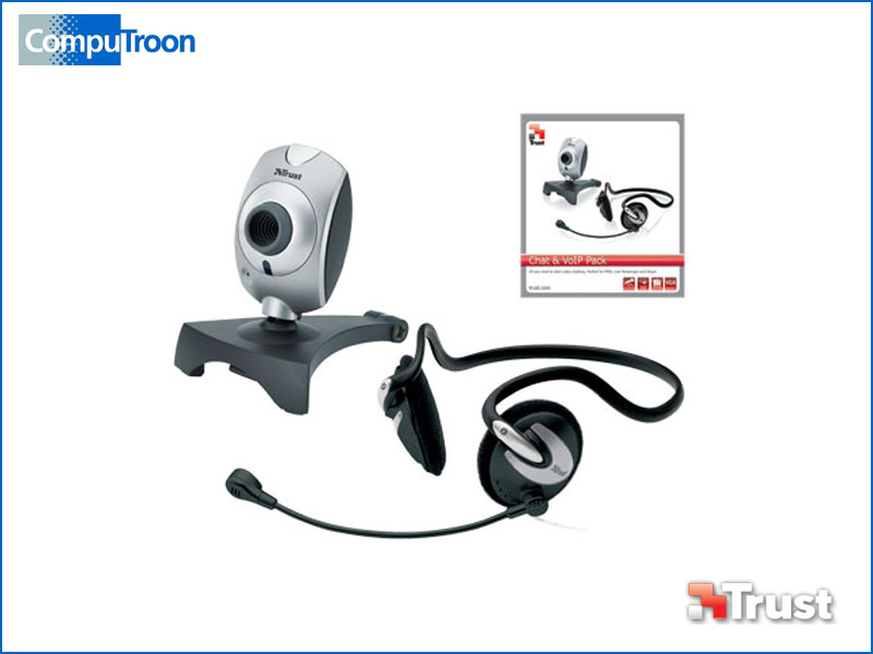 Trust Chat & VoIP Pack Headset & Webcam