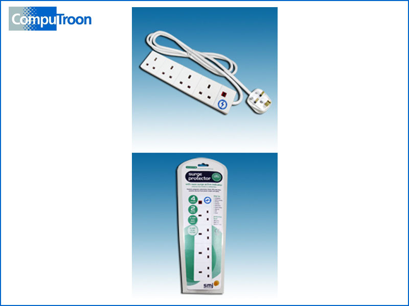4 Gang Surge Protector 2 Metre