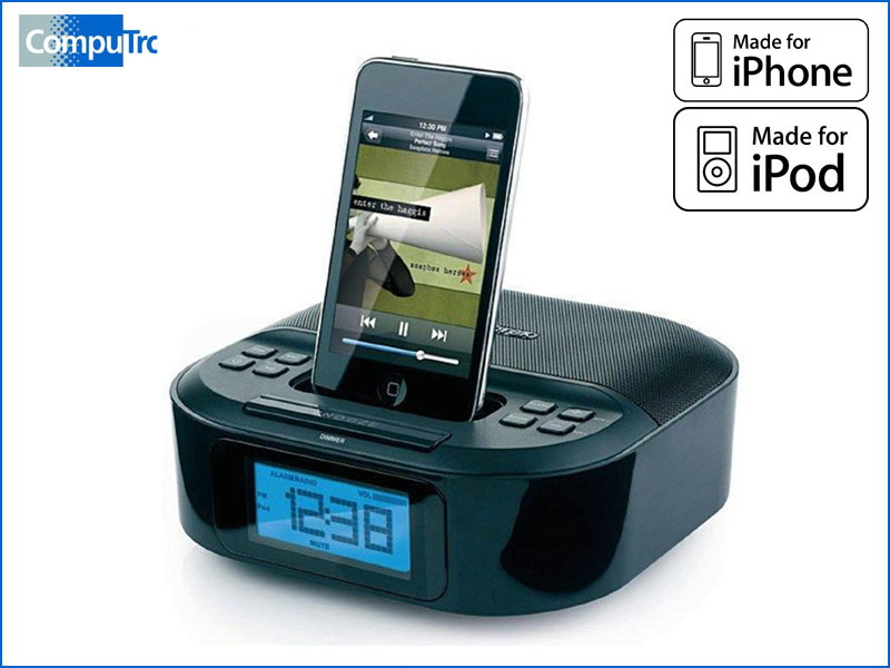 iPhone iPod Clock Radio Docking Station