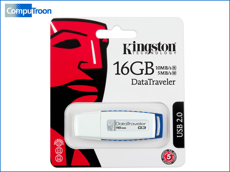 Kingston USB 16GB Memory Pen Drive