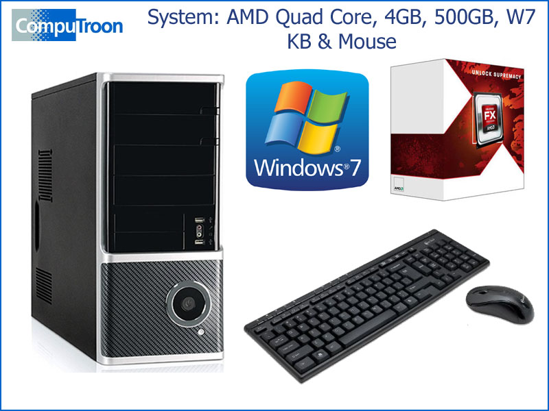 PC Bundle With New AMD Bulldozer Quad Core