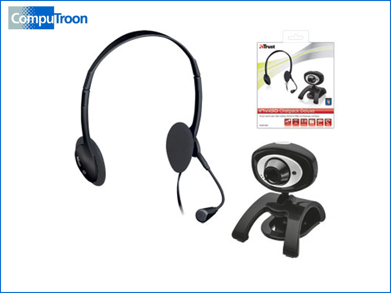 Trust Invido Chatpack Deluxe Webcam & Headset
