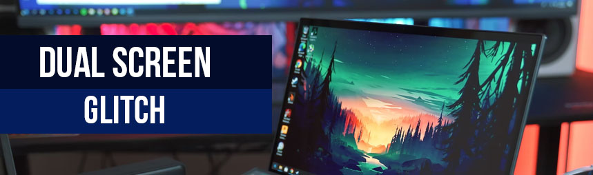 Dual Screen Window Glitch