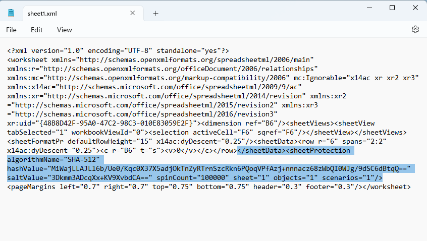 Delete everything within Protection tags