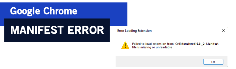 Solve & Fix - Chrome failed to load Extension (Manifest)