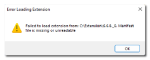 Solve & Fix - Chrome failed to load Extension (Manifest)